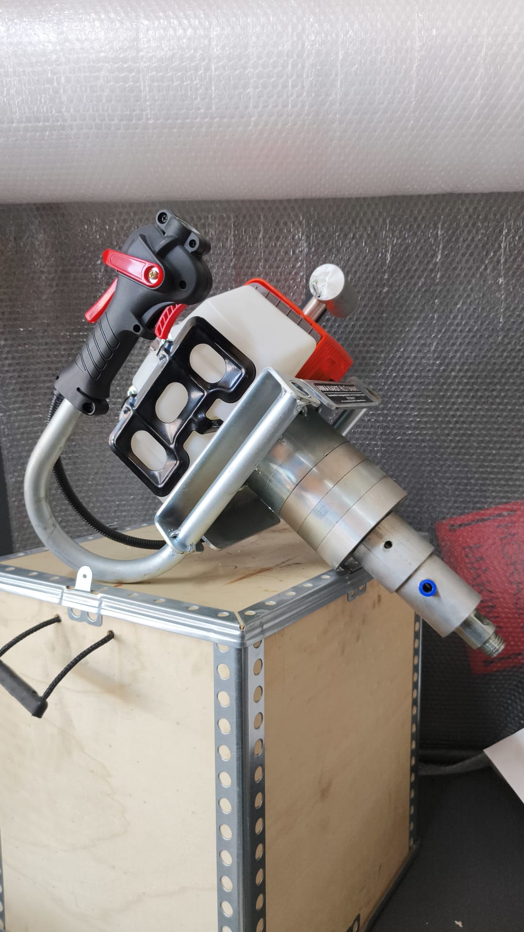 5.5 Planet Şanzıman Redüktörlü Benzinli El Sondaj Makinesi